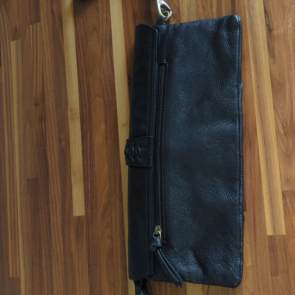 Clark's black leather clutch - Picture 9 of 12